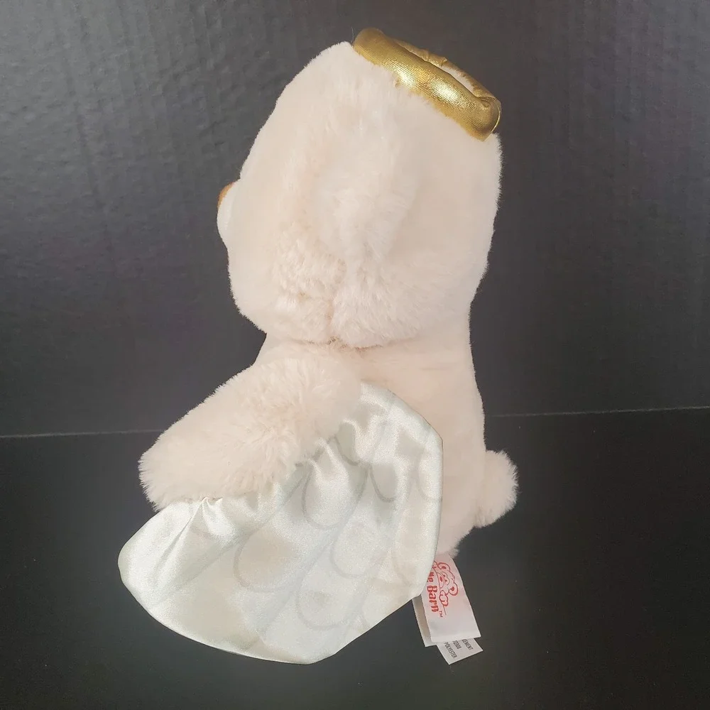 Cuddle Barn Singing Beige Angel Teddy Bear 10